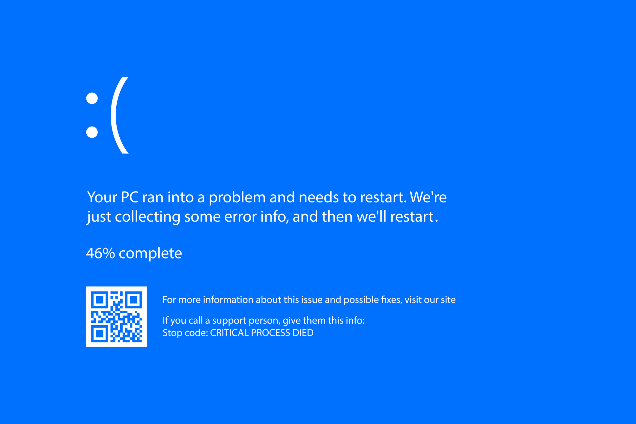 Blue Screen of Dearh