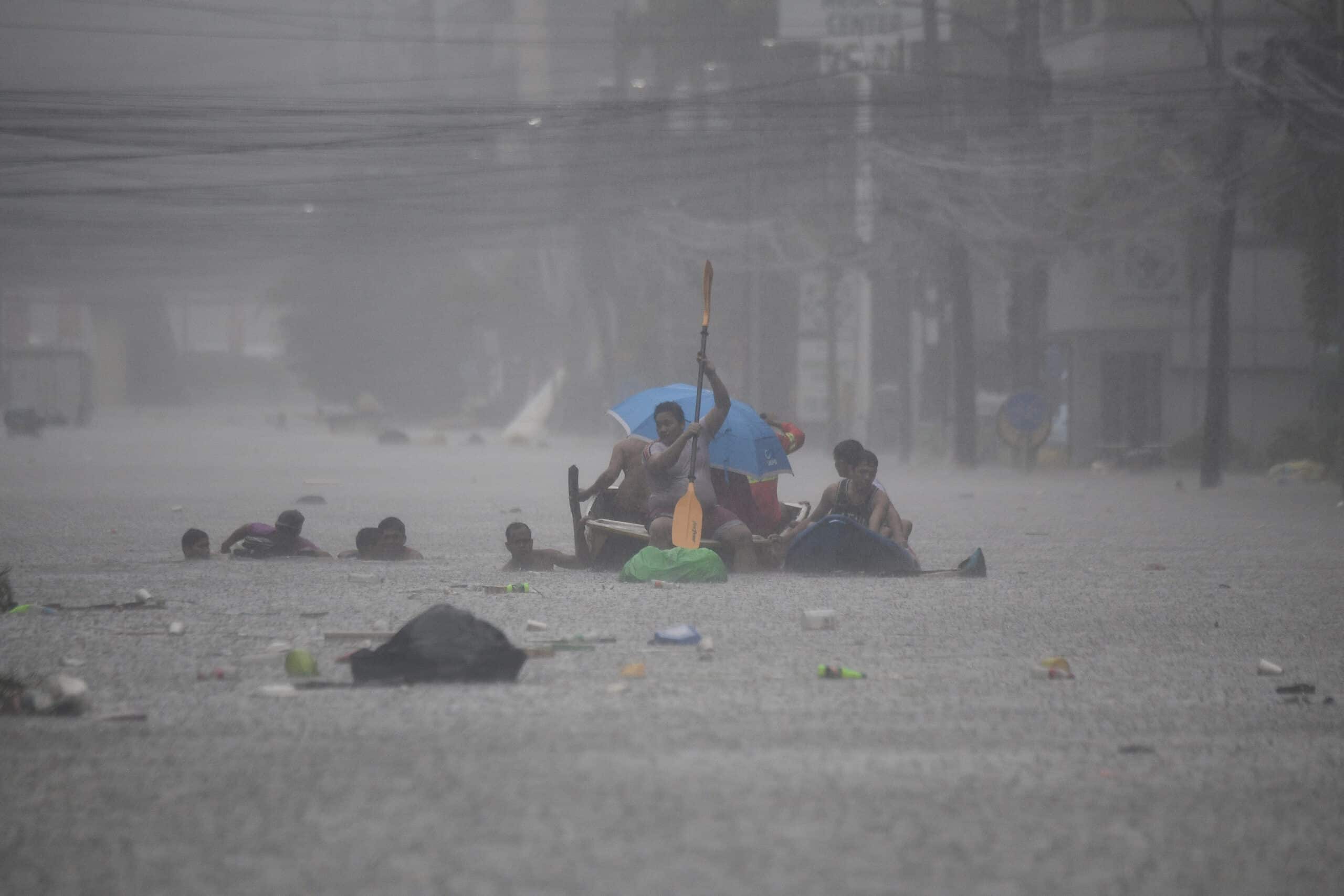 Typhoon Carina in the Philippines