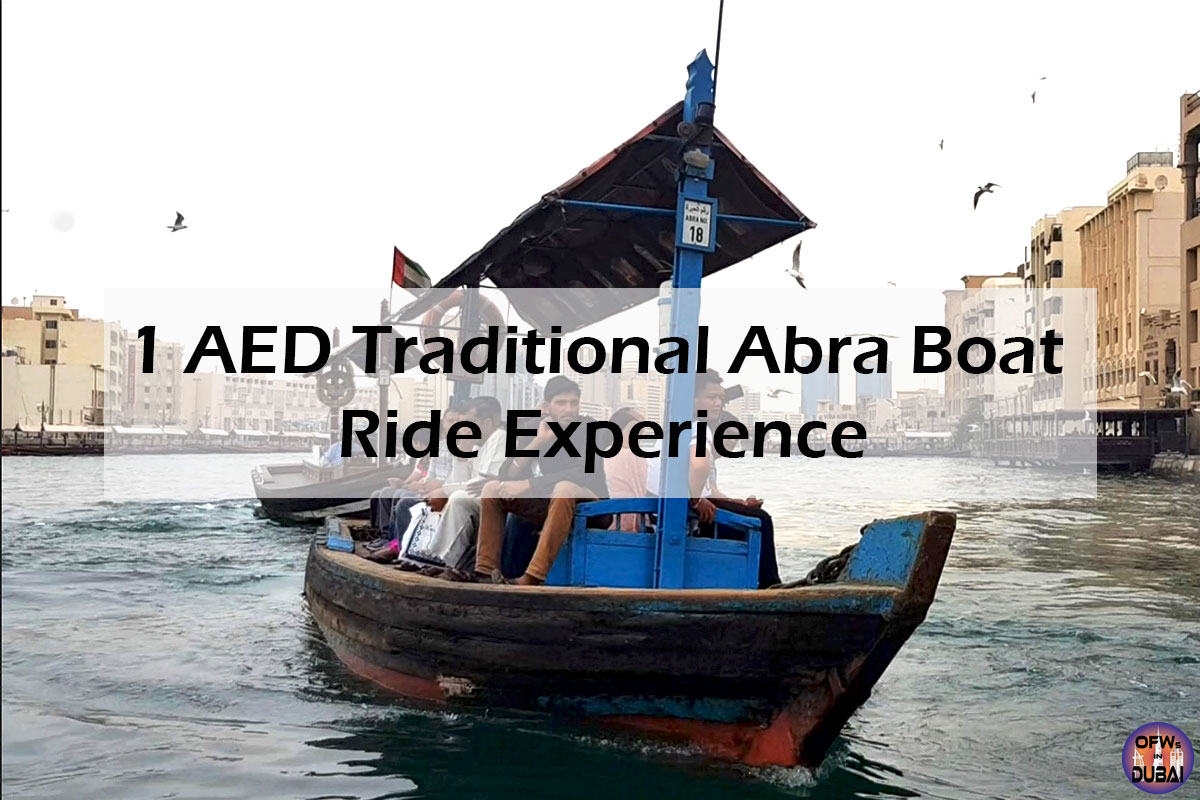 1 AED Traditional Abra Boat Ride Experience