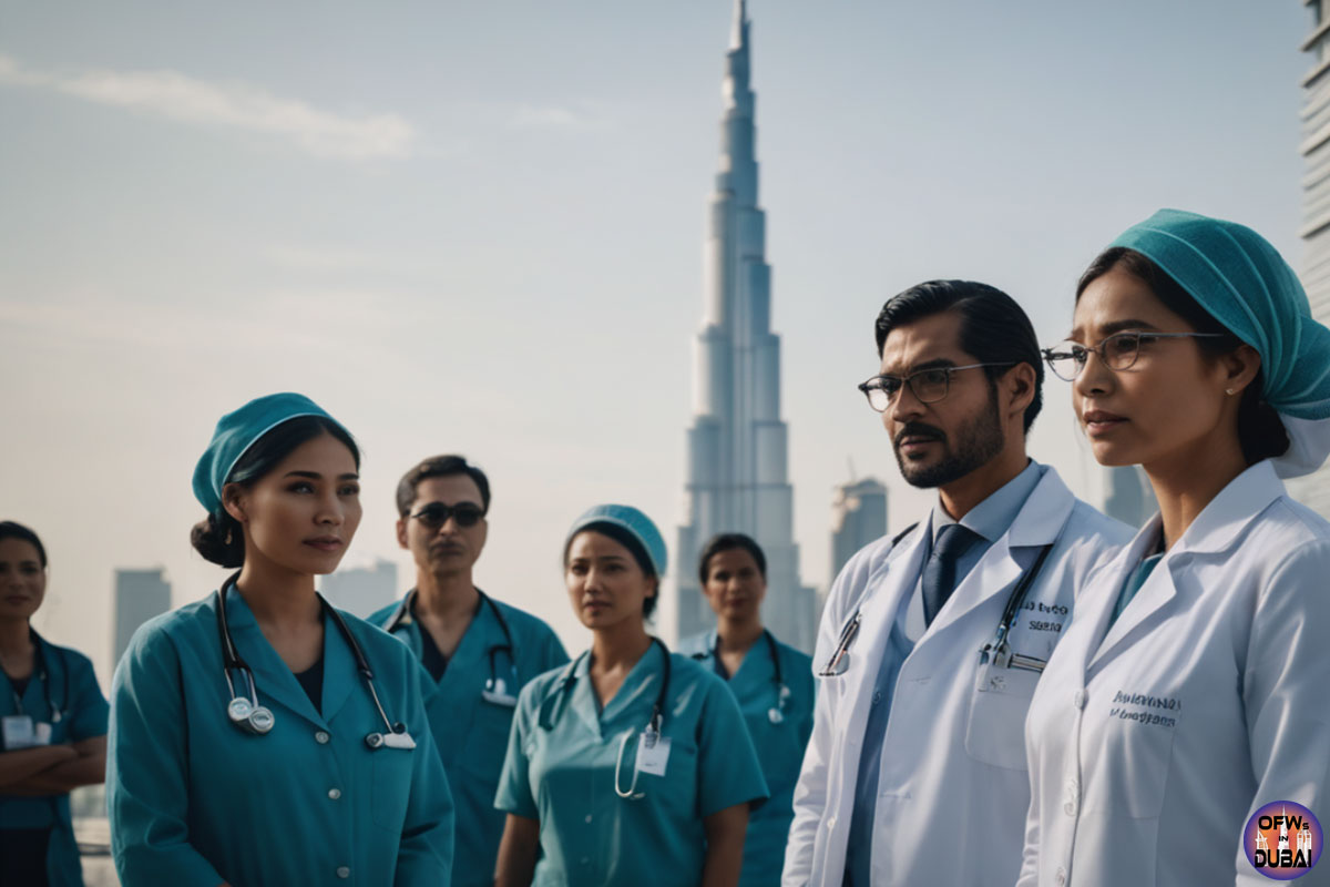 Doctors-and-nurses-working-in-Dubai