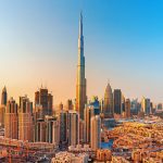 Dubai-Skyline-at-Sunset