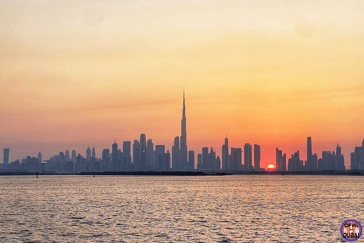 Beautiful-Sunset-at-Dubai-Creek-Harbour