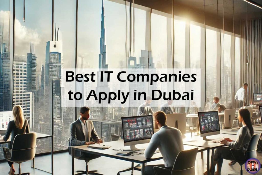 Best IT Companies to Apply in Dubai