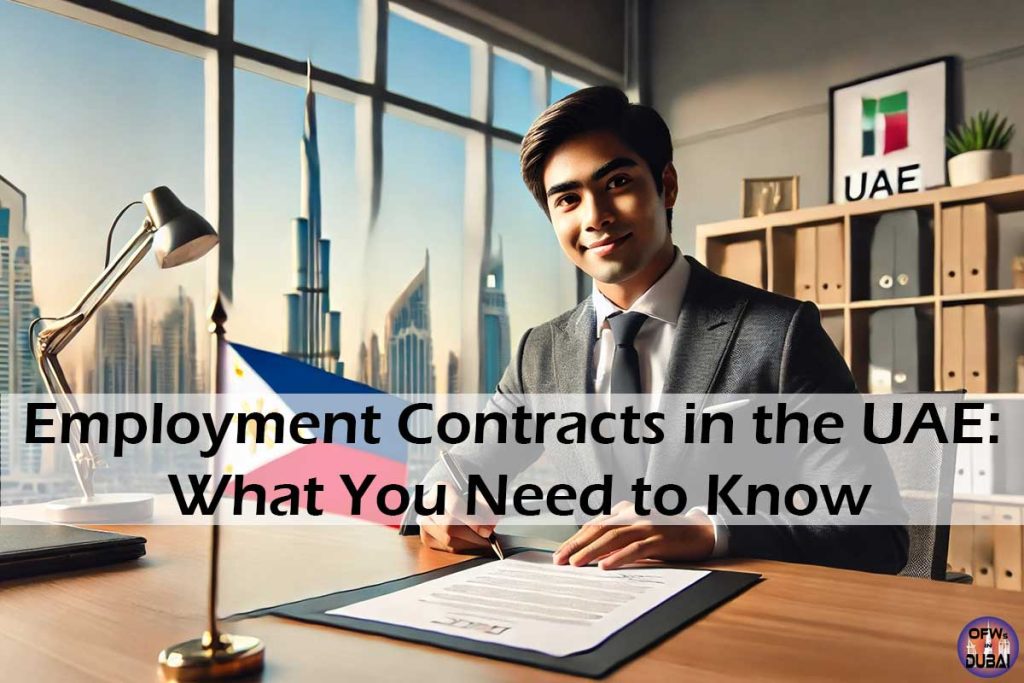 Employment Contracts in the UAE: What You Need to-Know