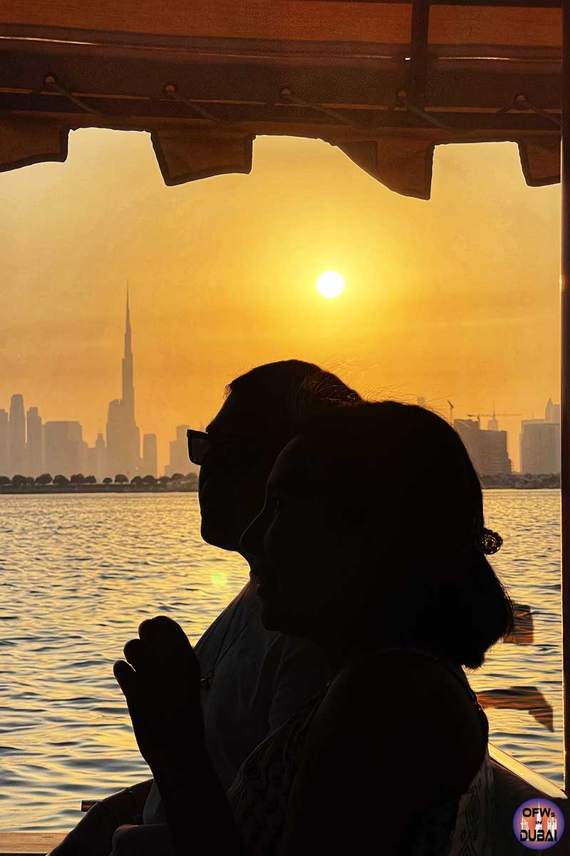 Enjoying-the-view-while-inside-the-Abra-Water-taxi-going-to-Dubai-Creek-Harbour