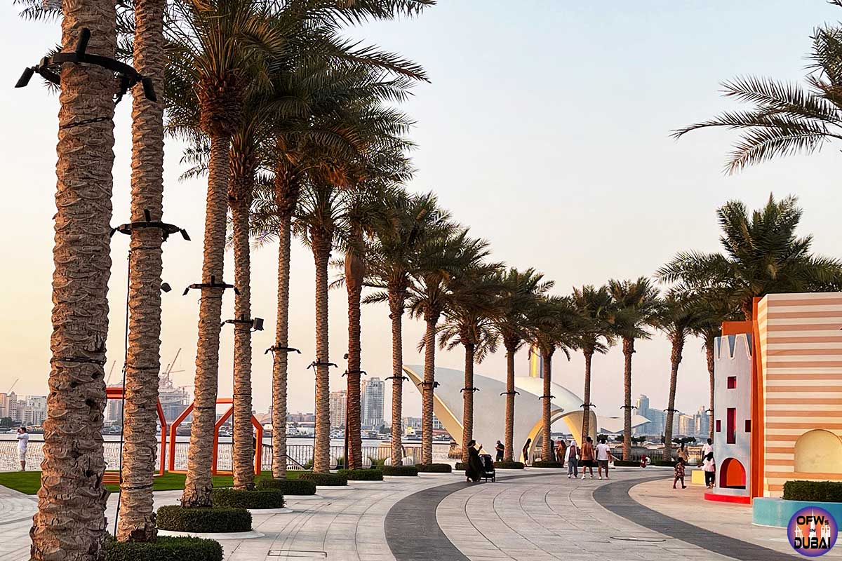 Waterfront-promenade-in-Dubai-Creek-Harbour