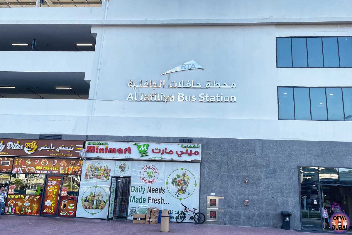 Al Jafliya bus station