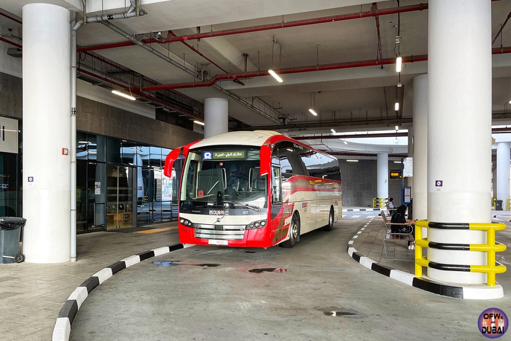 RTA Public Bus E102 From Dubai to Abu Dhabi Zayed International Airport