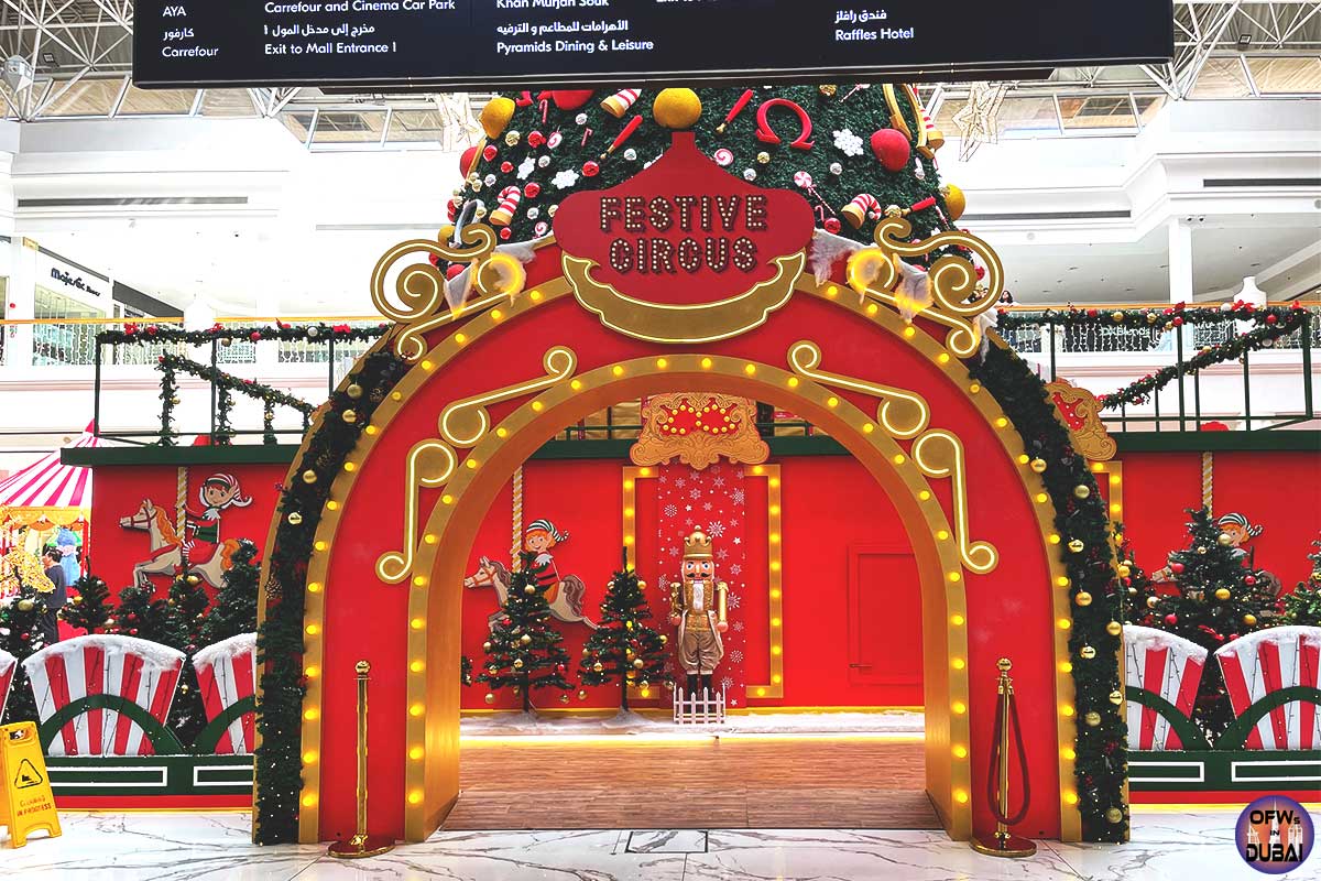 Entrance at Festive Circus Wafi