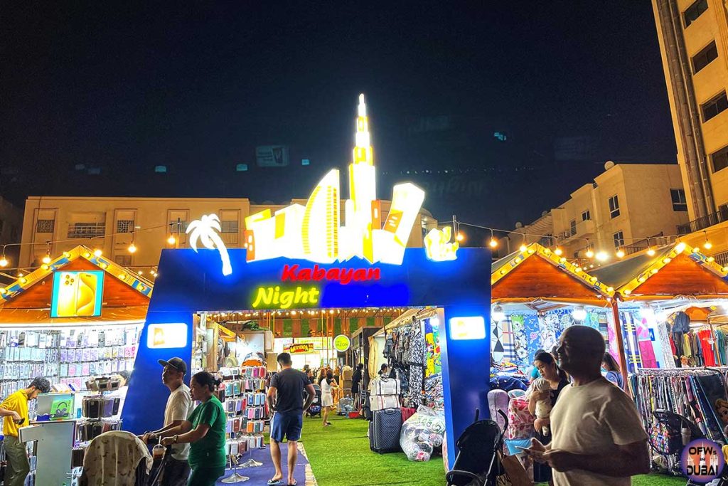 Kabayan Night Market in Al Muraqabat