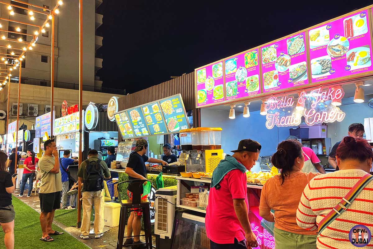 Kabayan Night Market Al Muraqabat Food Stalls