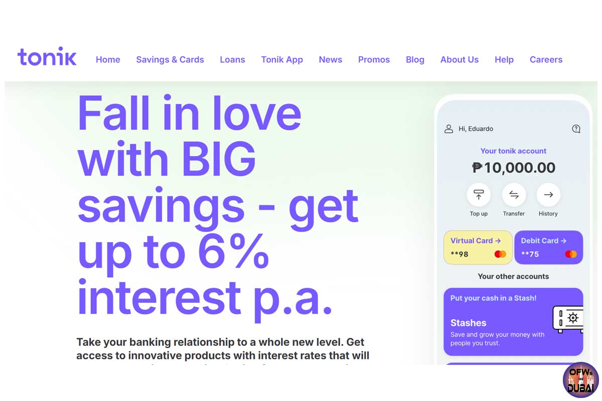 Tonik-Bank-website-page